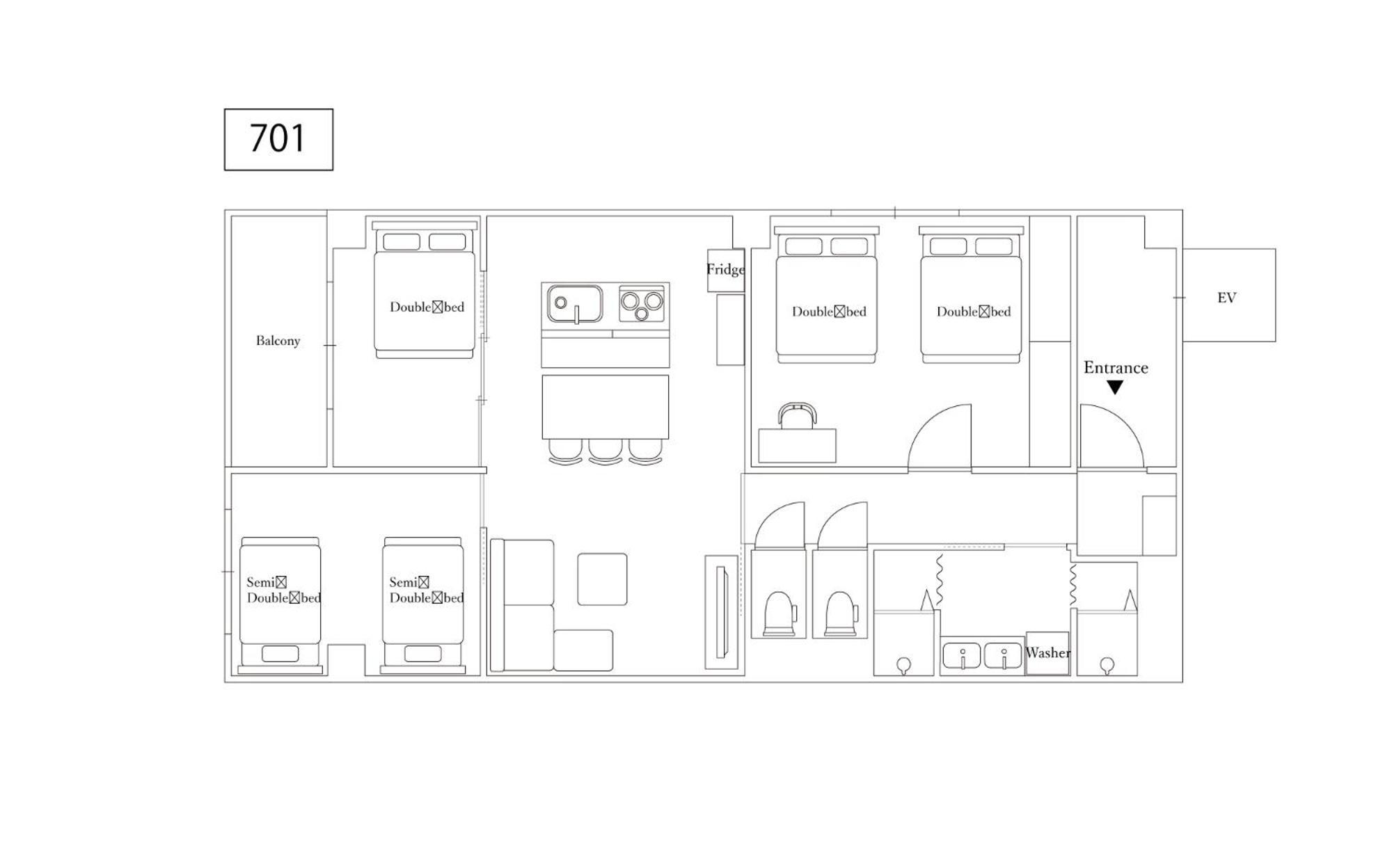 Apartmán Eni Minamihorie Kaede Ósaka Exteriér fotografie
